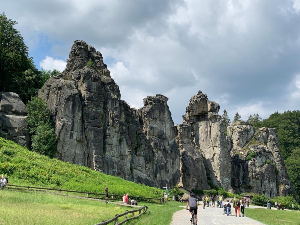 Gaestehaus Am Kurpark Hotel Garni Horn-Bad Meinberg Eksteriør bilde